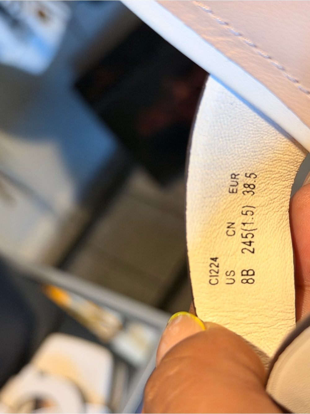 Coach Tillie Leather Sandal SIZE 8 - Picture 3 of 8